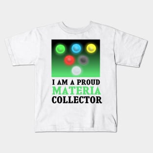 Proud Materia Collector Awesome Final Fantasy 7 Kids T-Shirt